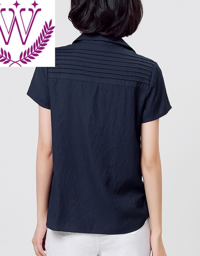 經(jīng)典重現(xiàn) 每購MEERYCO 2016夏裝純色寬松襯衫的時(shí)尚魅力